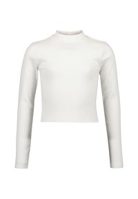 Blue Seven LANGARM MIT STEHKRAGEN - Strickpullover - weiss