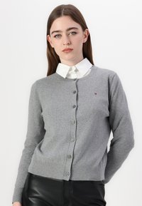 Tommy Hilfiger Kardigán - medium grey heather