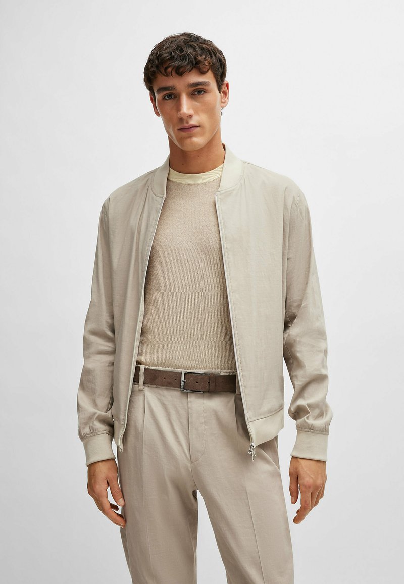 BOSS Gürtel Elloy-PC-An_Sz35 214 Medium Brow BOSS Gürtel Elloy-PC-An_Sz35 214 Medium Brow