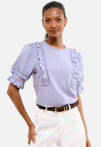 REGULAR FIT - PUFF SLEEVE - Blúz - lilac purple