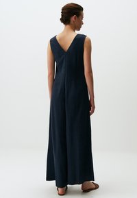 Jimmy Key LOOSE FIT LINEN JUMPSUIT - Jumpsuit - dark blue