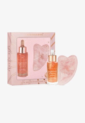CRYSTALLOVE CRYSTALLOVE ROSE QUARTZ CRYSTALIZED SET- SERUM DO TWARZY Z KWAR jasnoróżowy