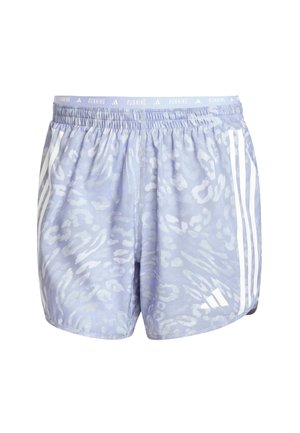 adidas Performance OWN THE RUN 3-STRIPES - Pantalón corto de deporte - dash grey   violet tone
