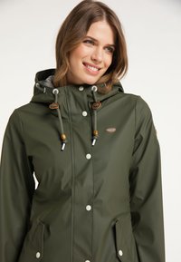 Ragwear MARGE - Regenjacke / wasserabweisende Jacke - dark olive