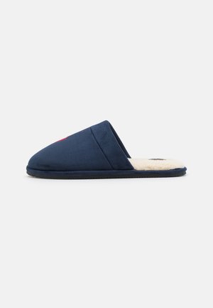 KLARENCE BIG  - Slippers - navy/dark red