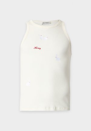 Carne Bollente, TANK TOP TITILATION UNISEX - Topp - off-white