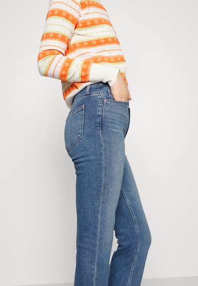 Paige CINDY - Prigludę džinsai - blue denim