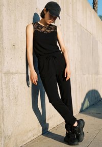 Urban Classics LADIES BLOCK - Jumpsuit - black