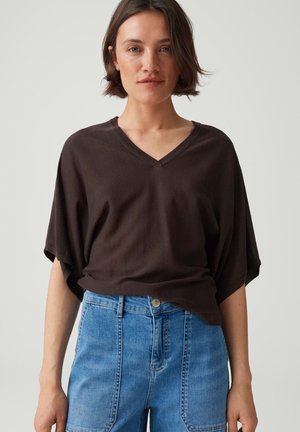 OPUS, RELAXED BATWING FIT - T-shirt basic - affogato