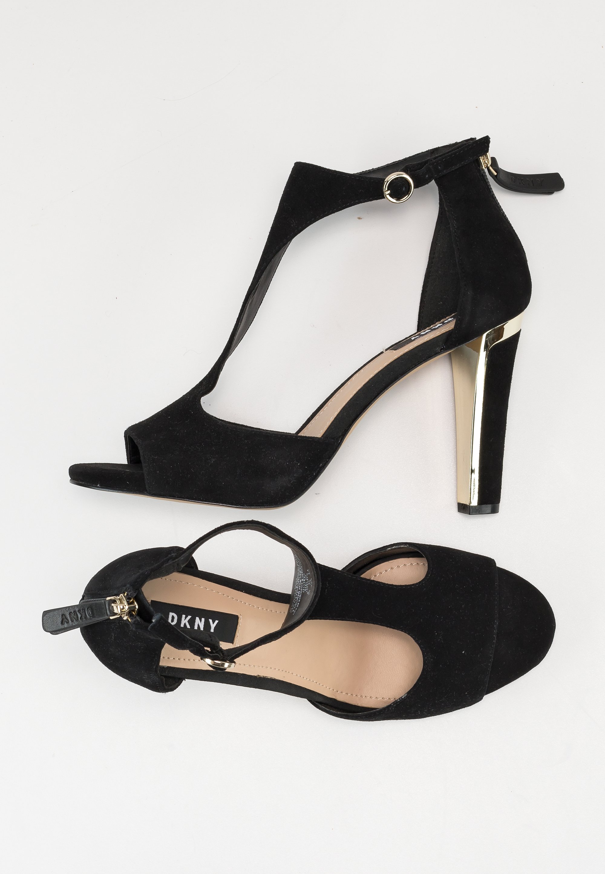 DKNY High heeled sandals black (Pre-owned) - Main Image