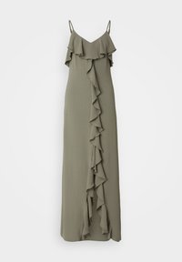 VMALVA SINGLET FRILL - Maksikleit - vetiver