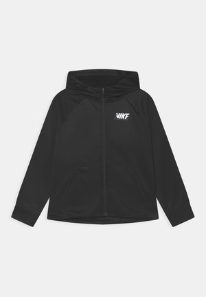 PLUS HOODIE - Trainingsvest - black/white