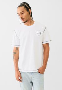 True Religion TEE - Basic T-shirt - white