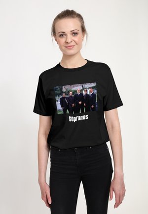 Henry Tiger SOPRANOS - T-Shirt print - black