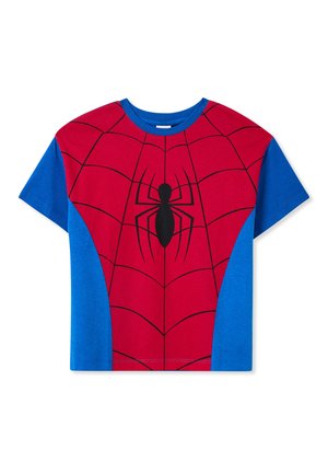 SPIDERMAN - T-shirt con stampa - bluette