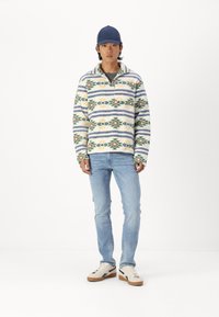 Jack & Jones JORIBIZA HALF ZIP - Polárpulóver - bright white