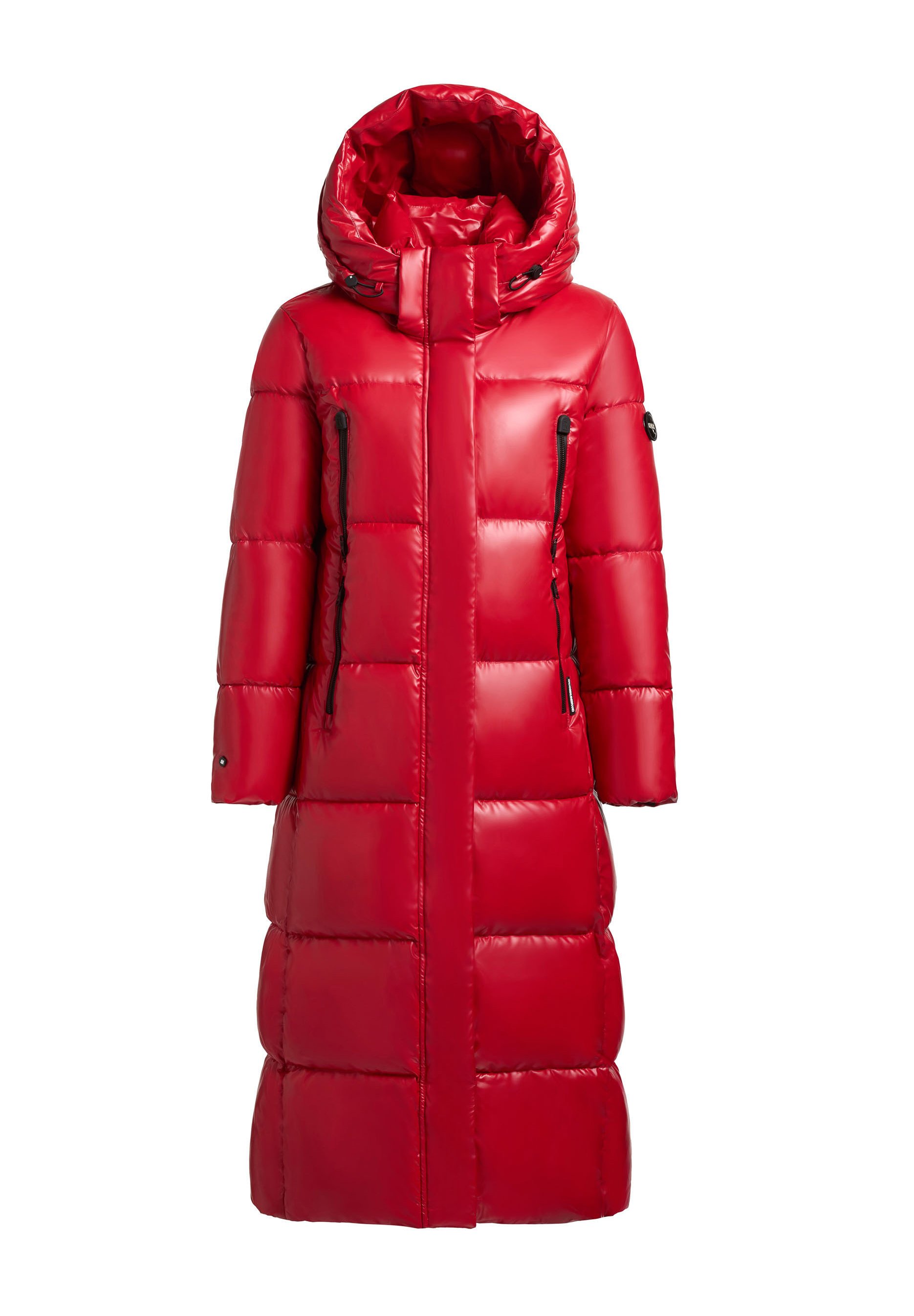 khujo RUBINA SHINY Wintermantel rot