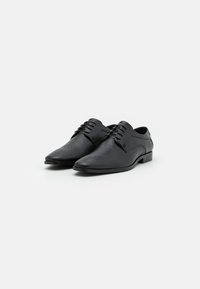 Pier One LEATHER  - Sapatos de atacadores - black