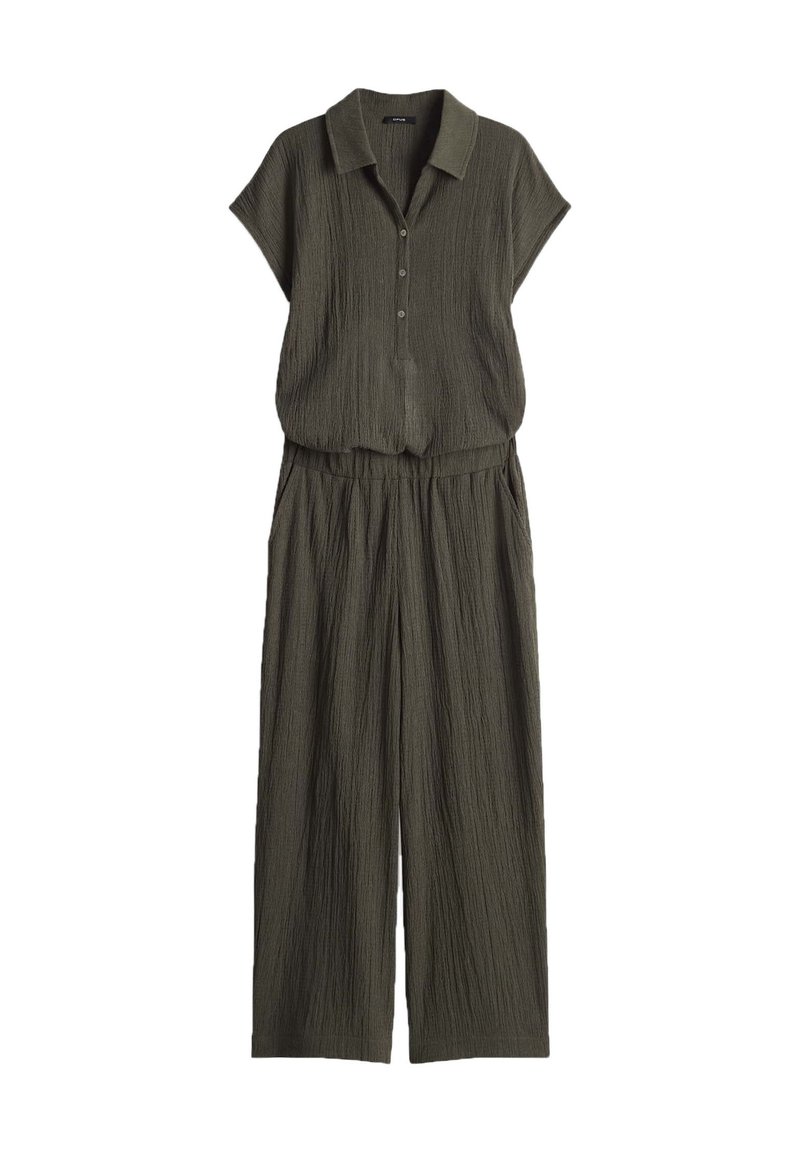 Opus Jumpsuit olijfgroen