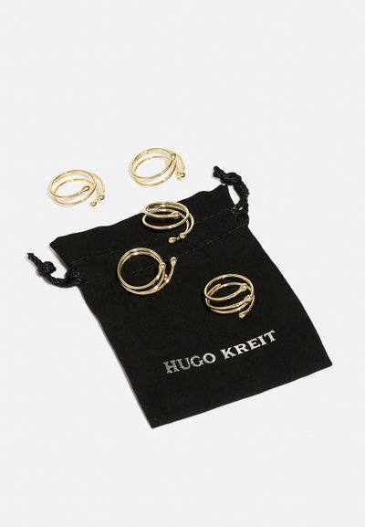 HUGO KREIT SPRING 5 PACK - Anillo - gold-coloured