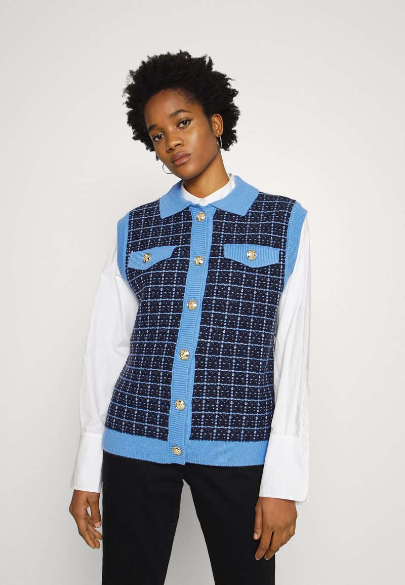 YAS YASMARINA VEST - Camisola - black/marina