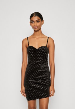 Even&Odd Petite Cocktail dress / Party dress - black/silver