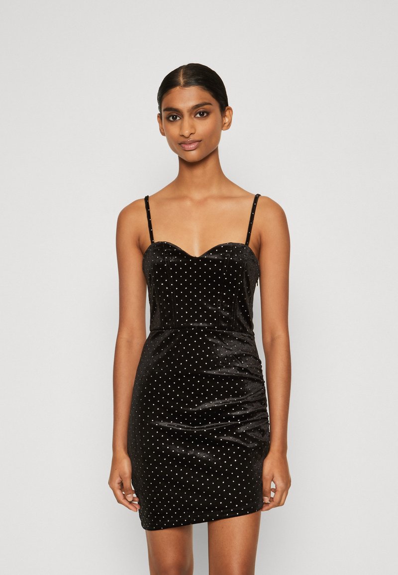 Even&Odd Petite Robe de soirée - black/silver