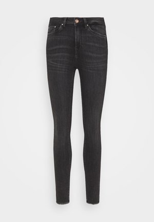JONA - Jeans Skinny Fit - used mid stone grey denim