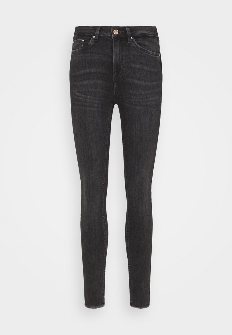TOM TAILOR DENIM JONA - Jeans Skinny Fit - used mid stone grey denim