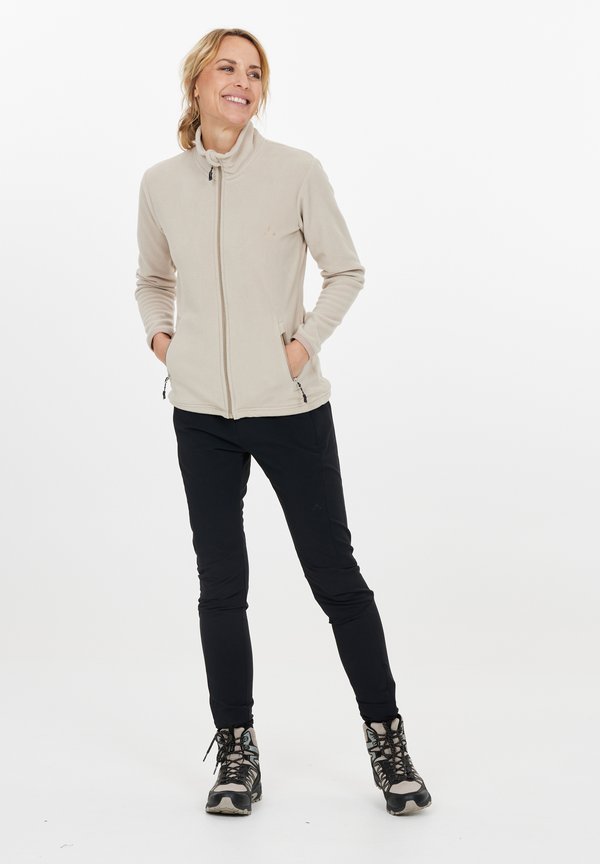 Fleecejacke - simply taupe