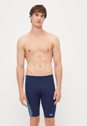 END TECH PANEL JAMMER - Fürdőnadrágok - navy/sugar blue