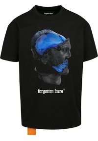 HERAKLES HEAVY OVERSIZED TEE - Print T-shirt - black