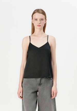 Vero Moda VMMERLE SINGLET - Top - black