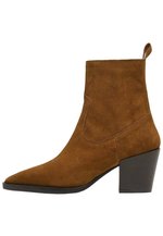 Mango VIRGIL - Botines tabaczkowy - Zalando.es