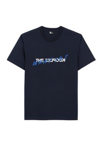 WHAT IS EN  TEE MANCHES COURTES - T-shirts med print - navy