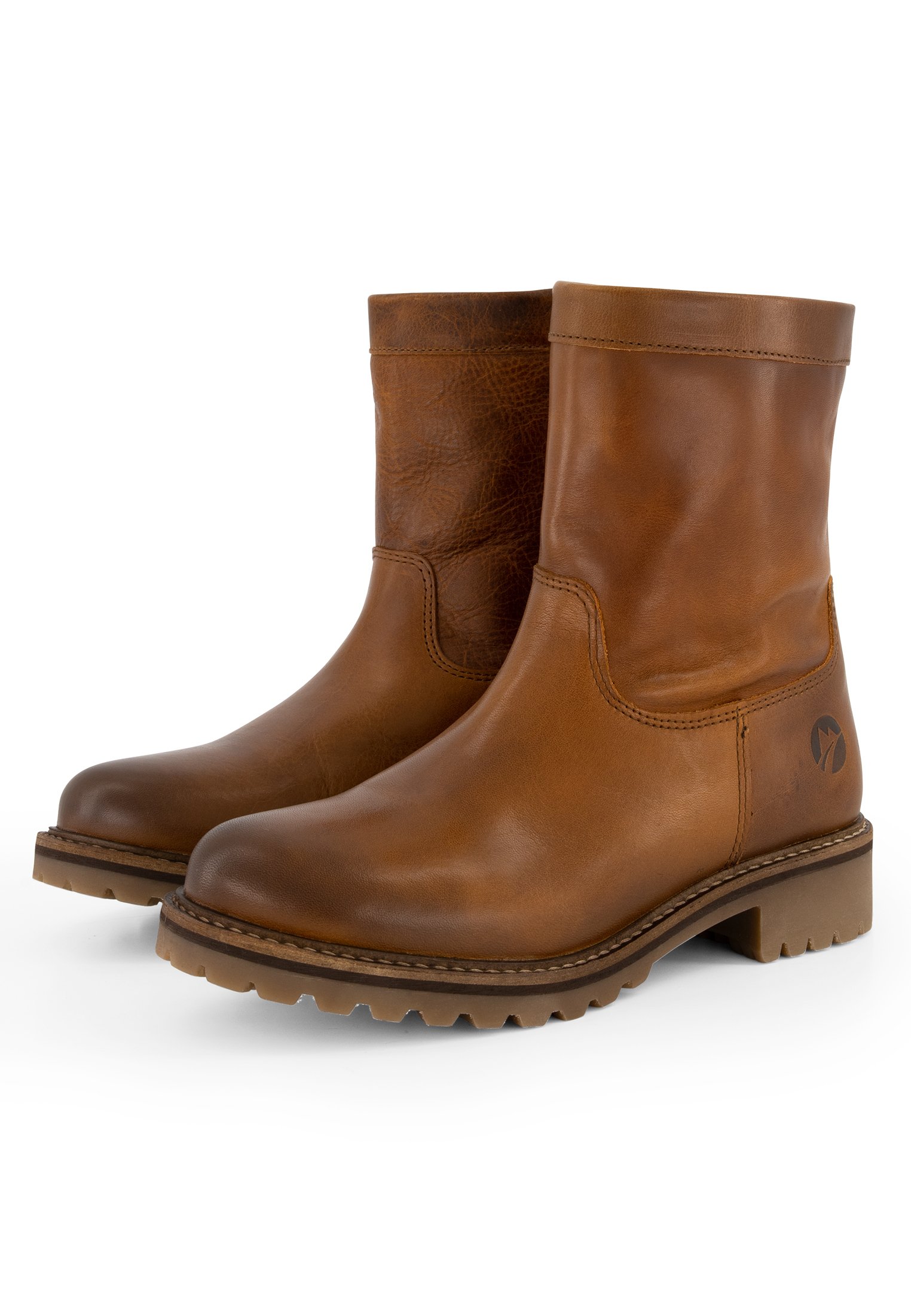 Travelin VIMPELI - Korte laarzen - cognac - Zalando.nl
