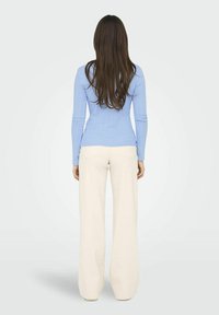 JDY JDYSALSA MIA LIFE O NECK - Pikkade varrukatega topp - serenity