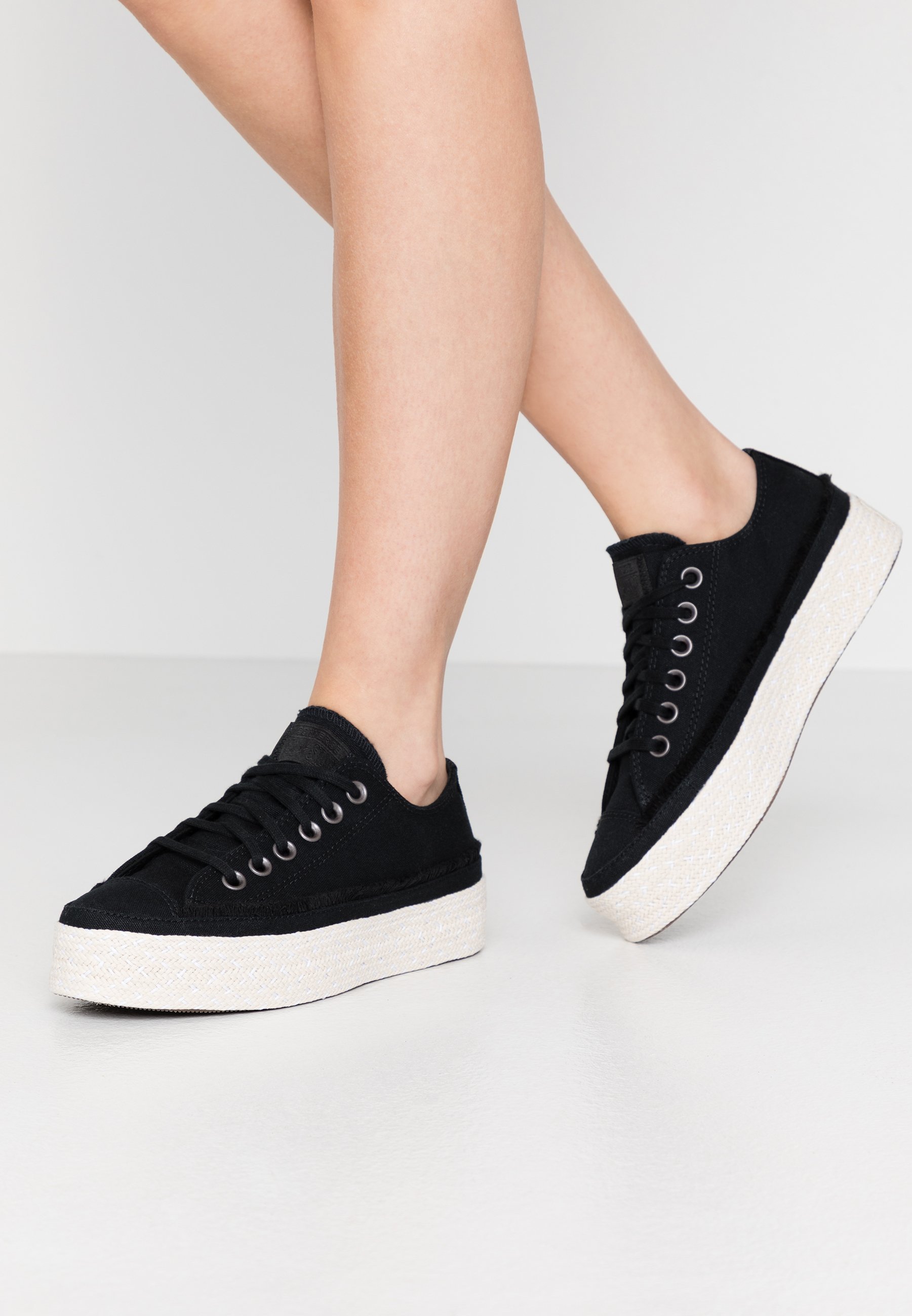 CHUCK TAYLOR ALL STAR - Baskets basses - black/white/natural CHUCK TAYLOR ALL STAR - Baskets basses - black/white/natural