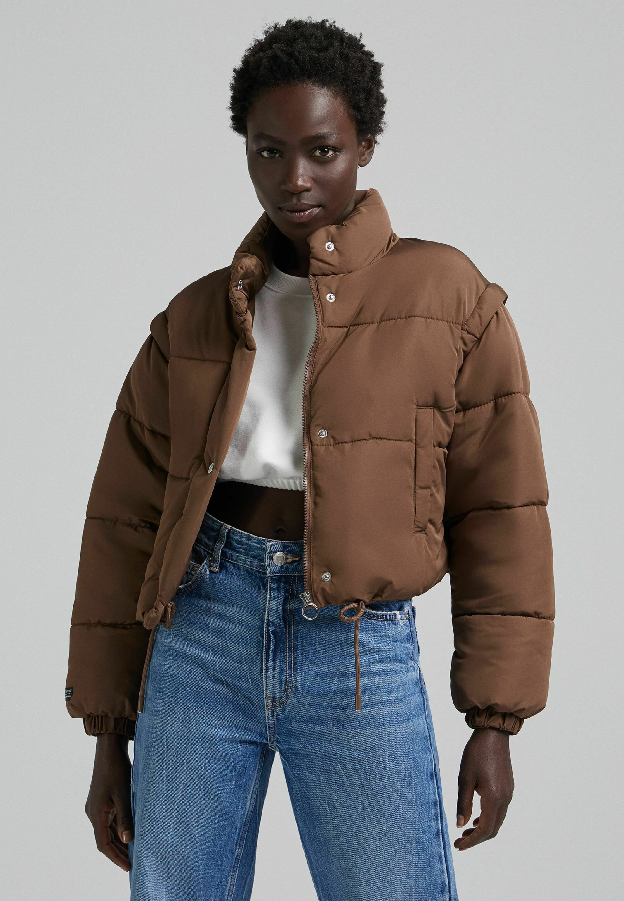 bershka down jacket