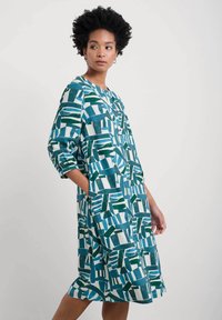 Seasalt Cornwall CALL - Denní šaty - teal cornish stones chalk