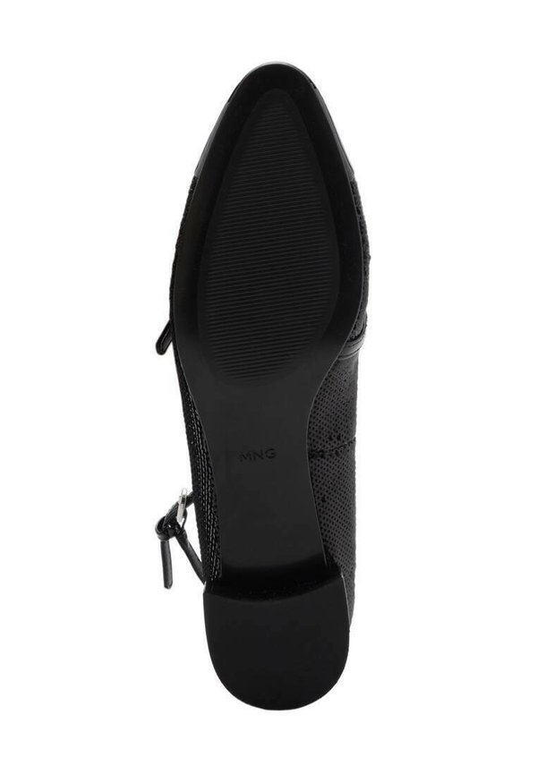 Ankle strap ballet pumps - schwarz3