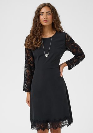 Culture, CUGITTA PIONA DRESS - Robe de jour - black