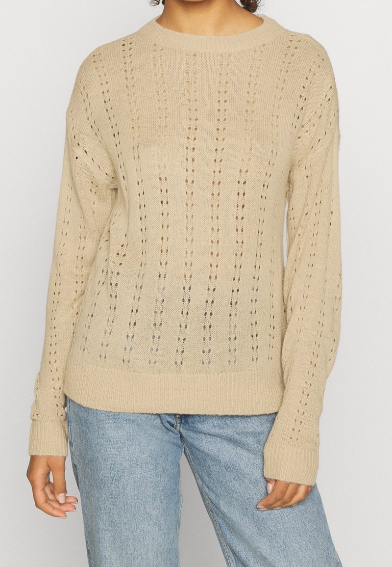 VILA Pullover - off-white