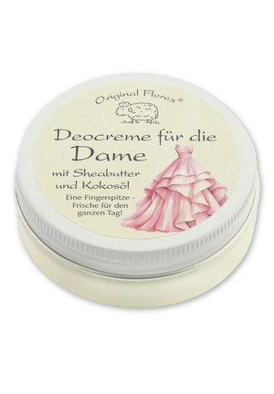 Florex DEOCREME SAMT FÜR DIE DAME MIT SHEABUTTER UND KOKOSÖL  - Body Butter - weiß