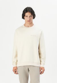 Replay LOGO CREW NECK - Sweatshirt - natural rope