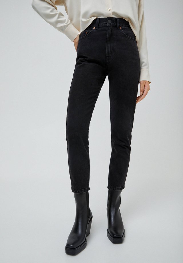 MOM - Jeans Slim Fit - black