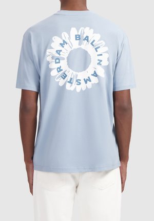 CREWNECK - Print T-shirt - blue grey