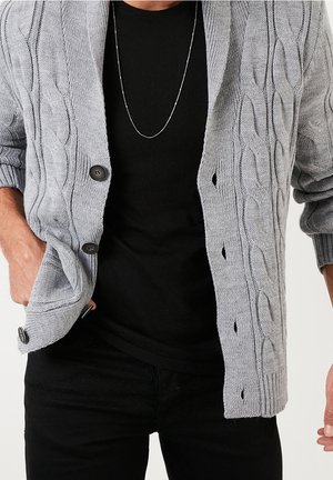 Strickjacke - grey
