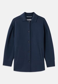 EMBLEMA - Cappotto corto - blu marino