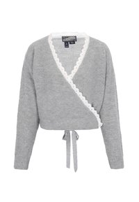 Cardigan - grey melange